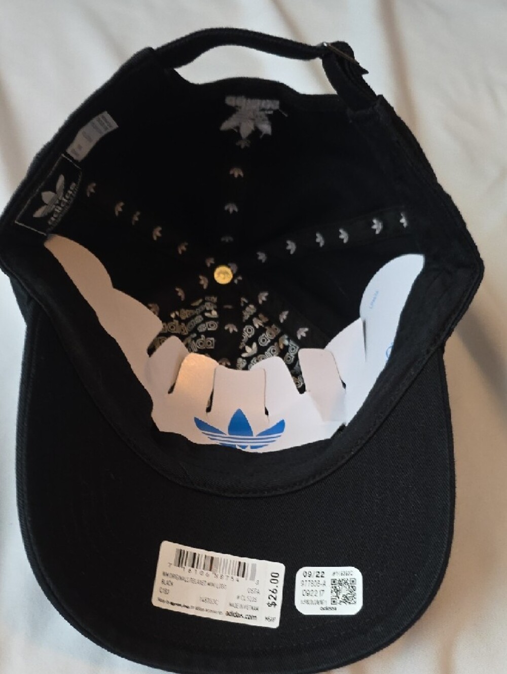 Adidas Womans Black Baseball Cap NWT - Picture 6 of 8
